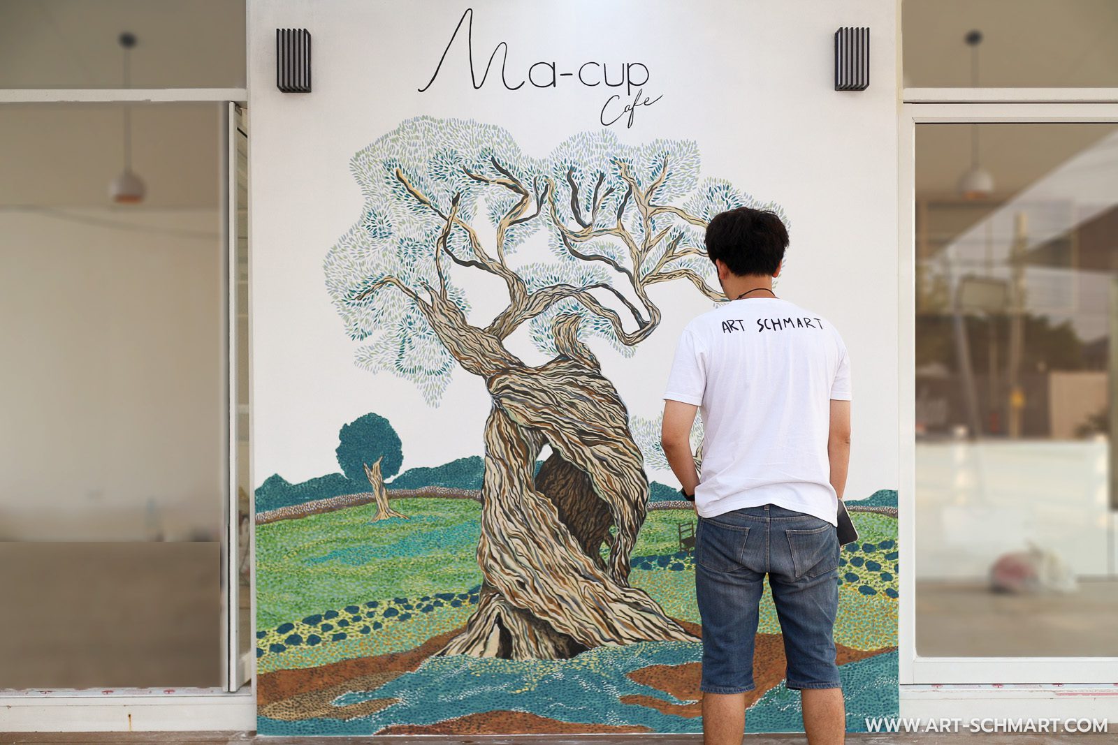 MACUP Cafe Mural Painting